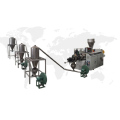 PVC Granulating Line/Hot Cutting Pelletizing Device/Compounding PVC Granules Making Machine